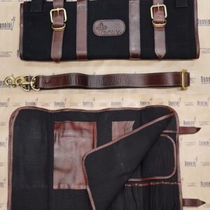 Boldric borsa Chef cotone/pelle 17 tasche
